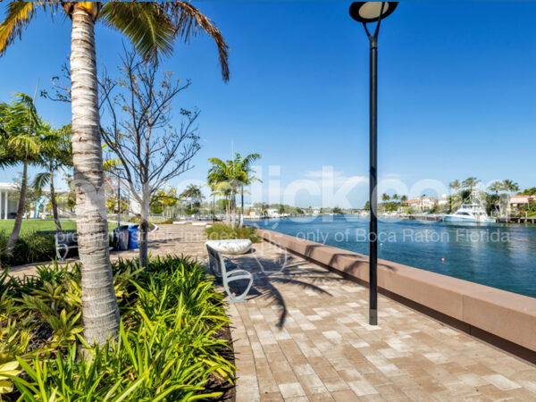Boca Raton Wildflower Park - Boardwalk to Bench