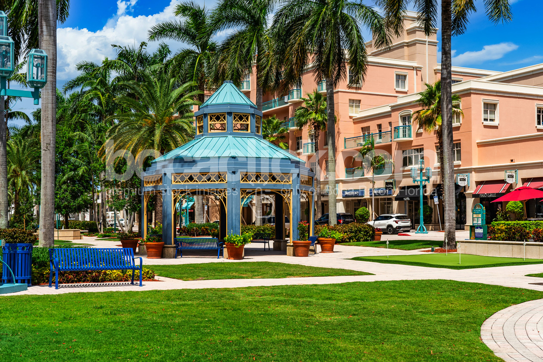 Boca Raton Mizner Park Gazebo