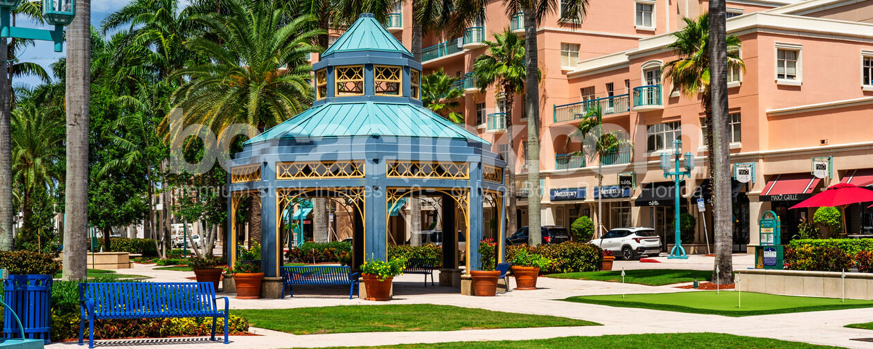 Boca Raton Mizner Park Gazebo