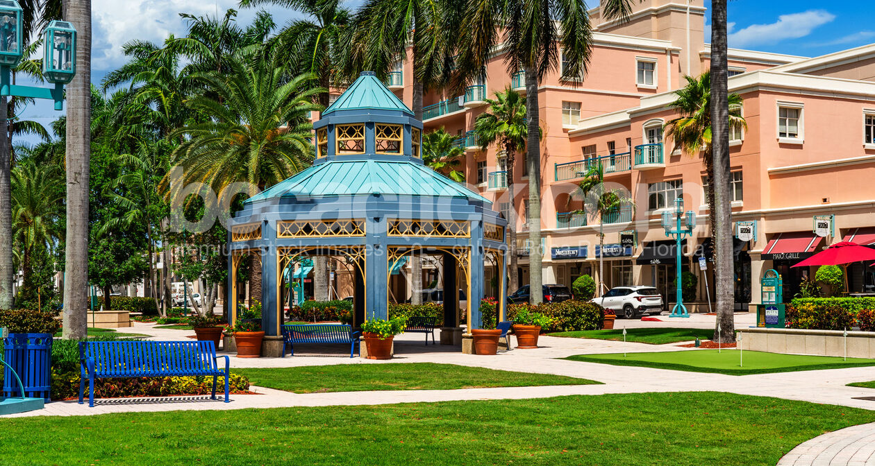 Boca Raton Mizner Park Gazebo