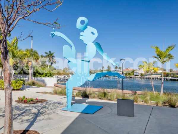 Boca Raton Wildflower Park Abstract Sculpture