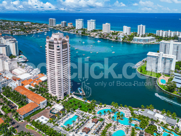Boca Resort Aerial View