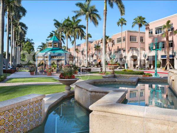 Mizner Park - Gazebo Fountain