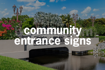 Community Entrance Signs