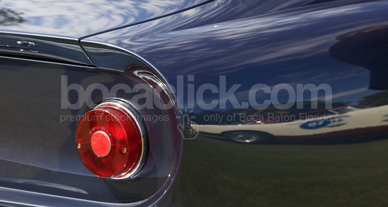 Ferrari Blue Tail Light